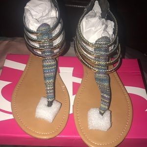 Ashley Stewart sandals.